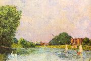 Alfred Sisley, Themse bei Hampton Court